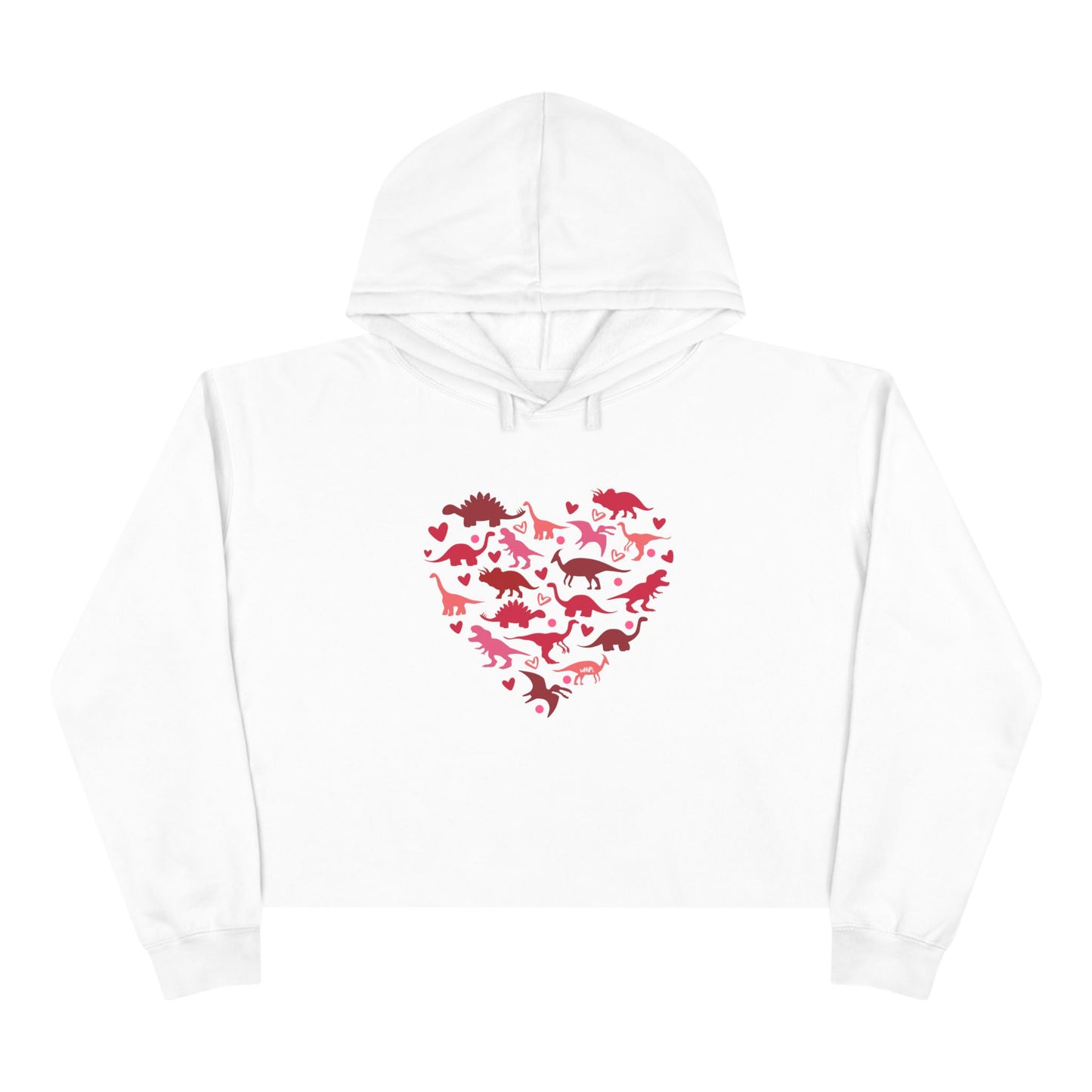 DINO-breakin My Heart Crop Hoodie (XS-L)