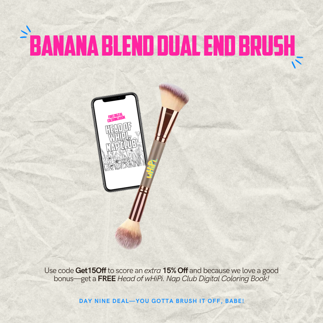 Banana Blend Dual End Brush