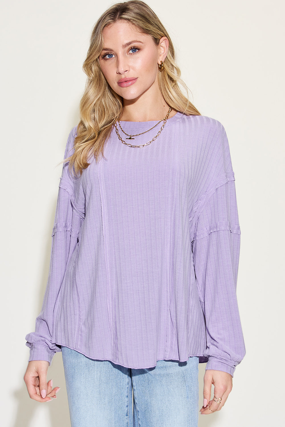 wHiPi. Basics Ribbed Long Sleeve