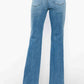 bytos Full Size Cat's Whiskers Mid Rise Bootcut Jeans