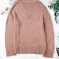 V-Neck Dropped Shoulder Sweater