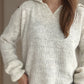 Collared Neck Long Sleeve Sweater