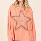 Mittoshop Mineral Wash Star Patch Long Sleeve T-Shirt