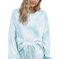 Sky Blue Tie Dye Knit Lounge Set