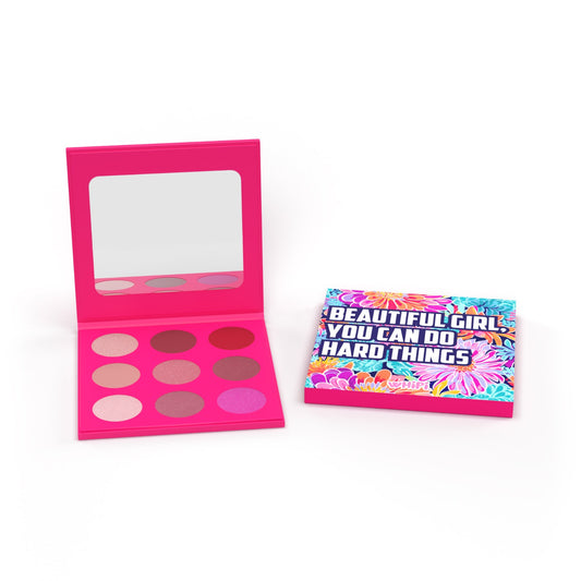 Beautiful Girl You Can Do Hard Things Eyeshadow Palette