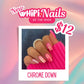 wHiPi. Press On Nails - Chrome Down