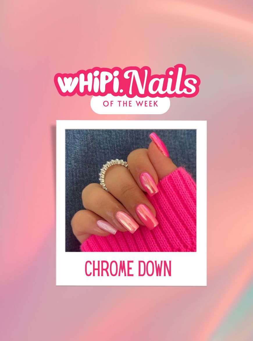 wHiPi. Press On Nails - Chrome Down