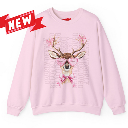 Deerly Beloved Crewneck Sweatshirt