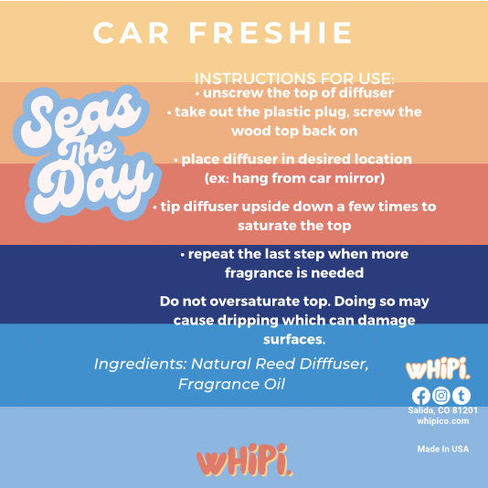 Seas the day Car Freshie