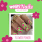 wHiPi. Press On Nails - Flower Power