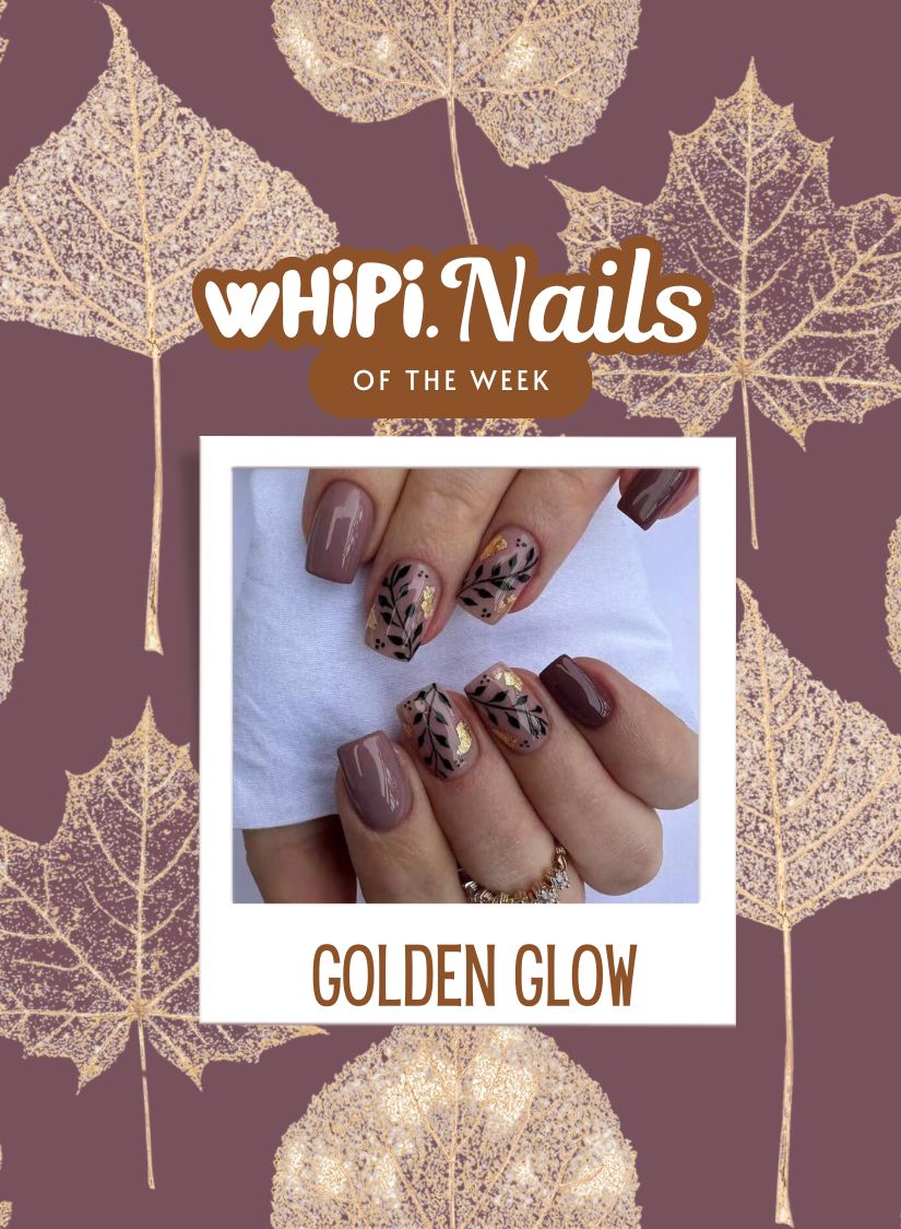 wHiPi. Press On Nails - Golden Glow