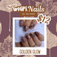 wHiPi. Press On Nails - Golden Glow