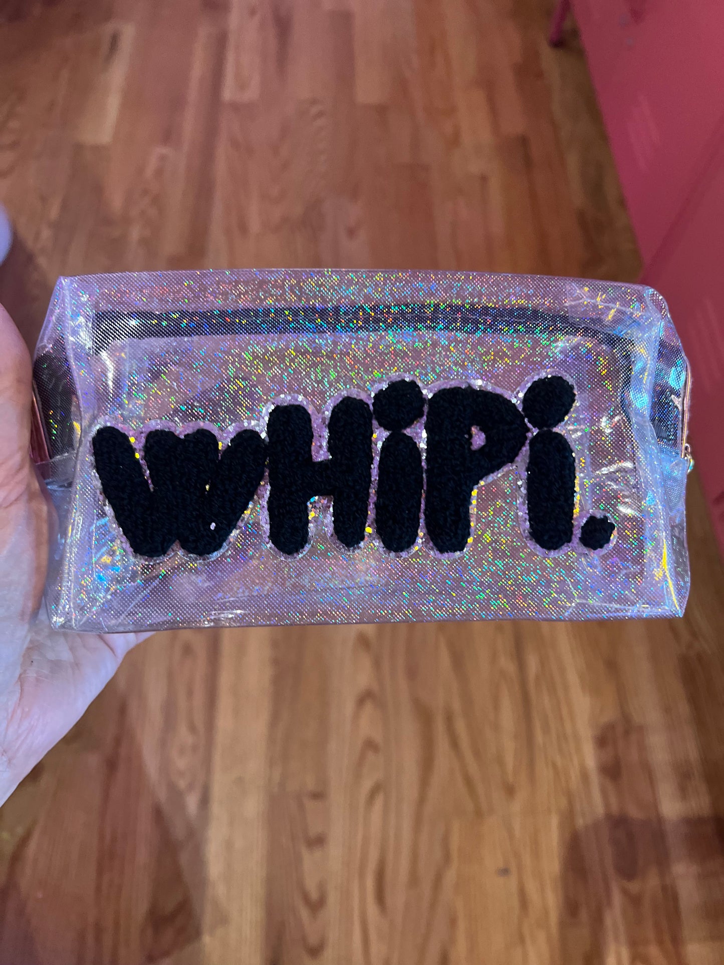 wHiPi. Zip Up Clear Bag