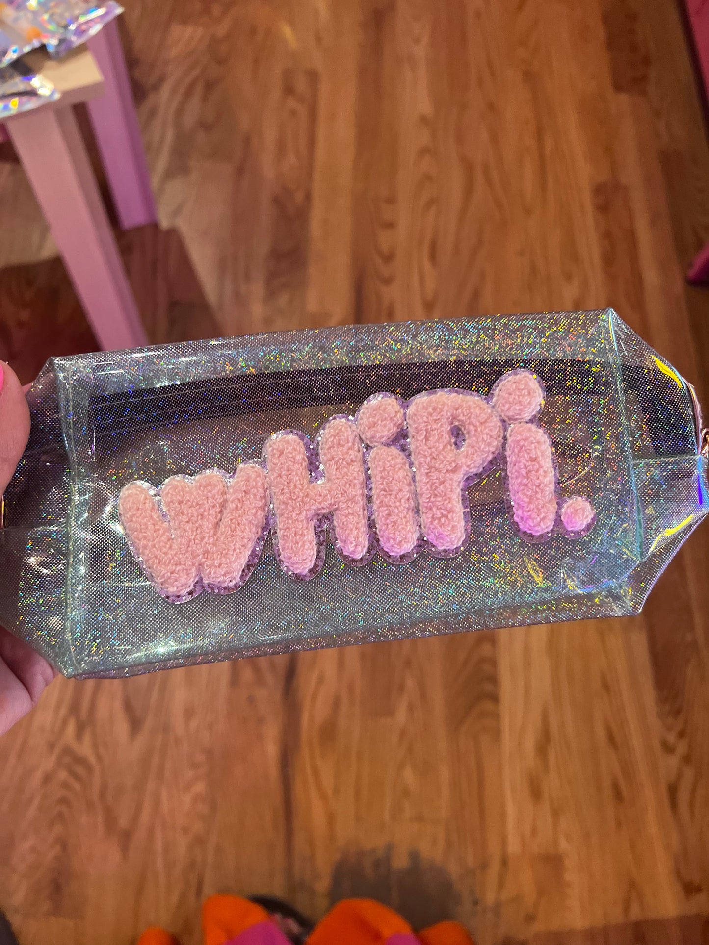 wHiPi. Zip Up Clear Bag