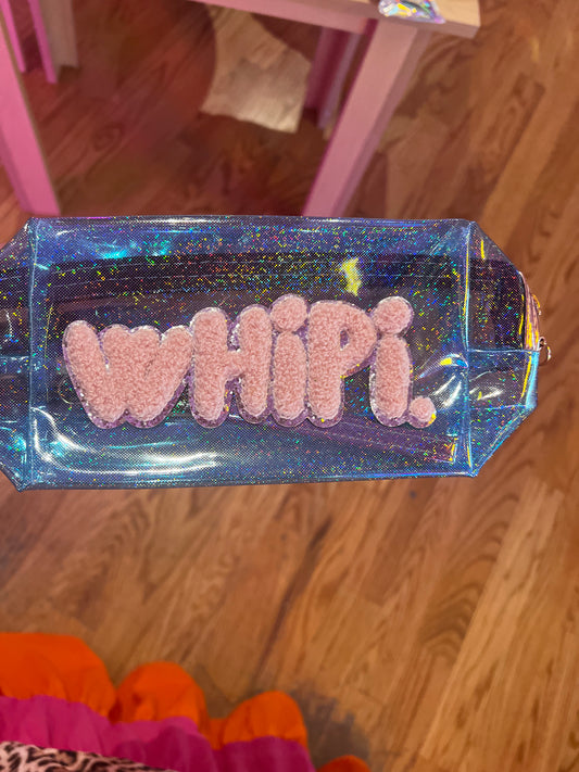 wHiPi. Zip Up Clear Bag