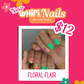 wHiPi. Press On Nails - Floral Flair