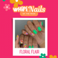 wHiPi. Press On Nails - Floral Flair