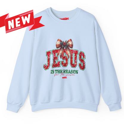 Jesus is the Reason for the Season Crewneck Sweatshirt