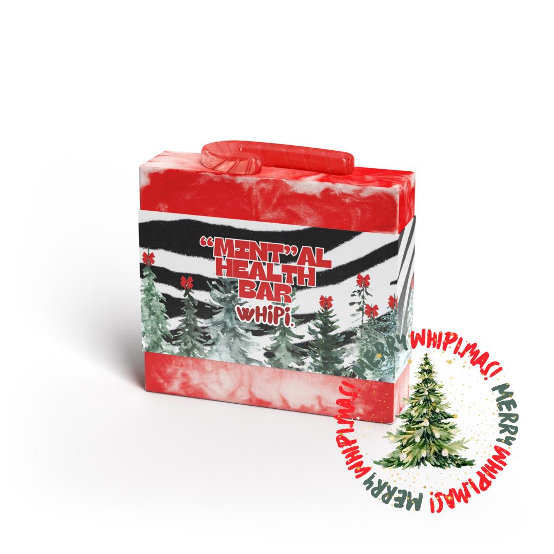 Merry wHiPi.mas—"Mint"al Health Bar Soap