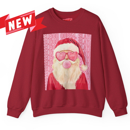 Sleigh Queen, Slay! Crewneck Sweatshirt