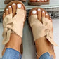 All About the Bow Sandals- Khaki