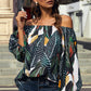 Off-Shoulder Balloon Sleeve Top