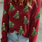 Sequin Christmas Tree Sweatshirt