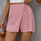 Perfee Tied High Waist Skort