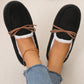 Bow Round Toe Flat Slip-Ons