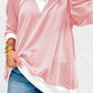 Contrast Round Neck Long Sleeve Sweatshirt