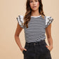 Annie Wear Cargo Denim Mini Skirt