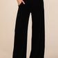 Mittoshop Elastic Waist Pants with Side Pockets