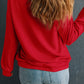 Plus Size Round Neck Long Sleeve Sweatshirt