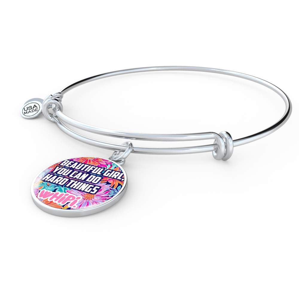 Beautiful Girl Full Print Bangle