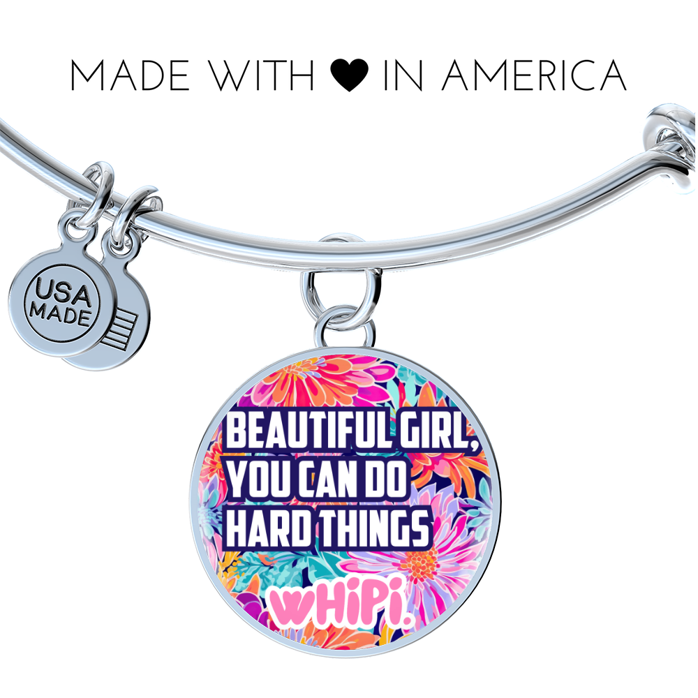 Beautiful Girl Full Print Bangle