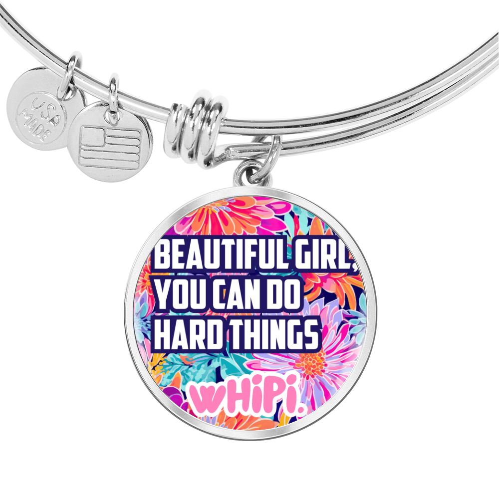 Beautiful Girl Full Print Bangle