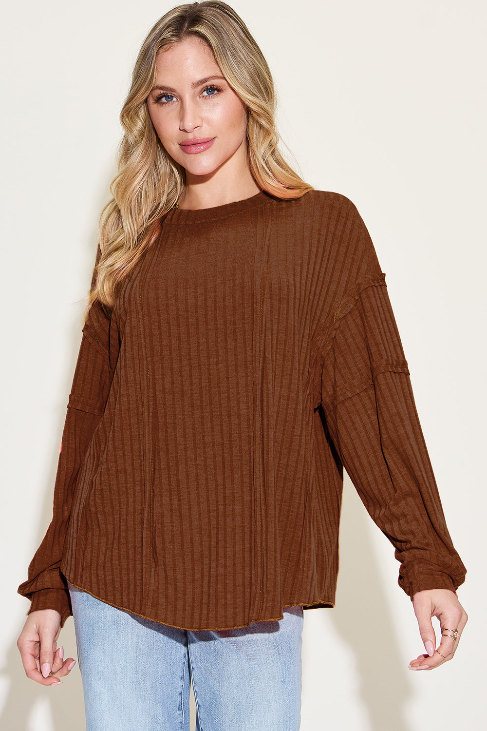 wHiPi. Basics Ribbed Long Sleeve