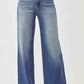 Risen Full Size High Rise Wide Leg Jeans