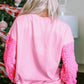 Sequin Heart Sweatshirt—All Heart—Valentine's Day Collection