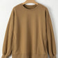 Round Neck Long Sleeve Sweatshirt