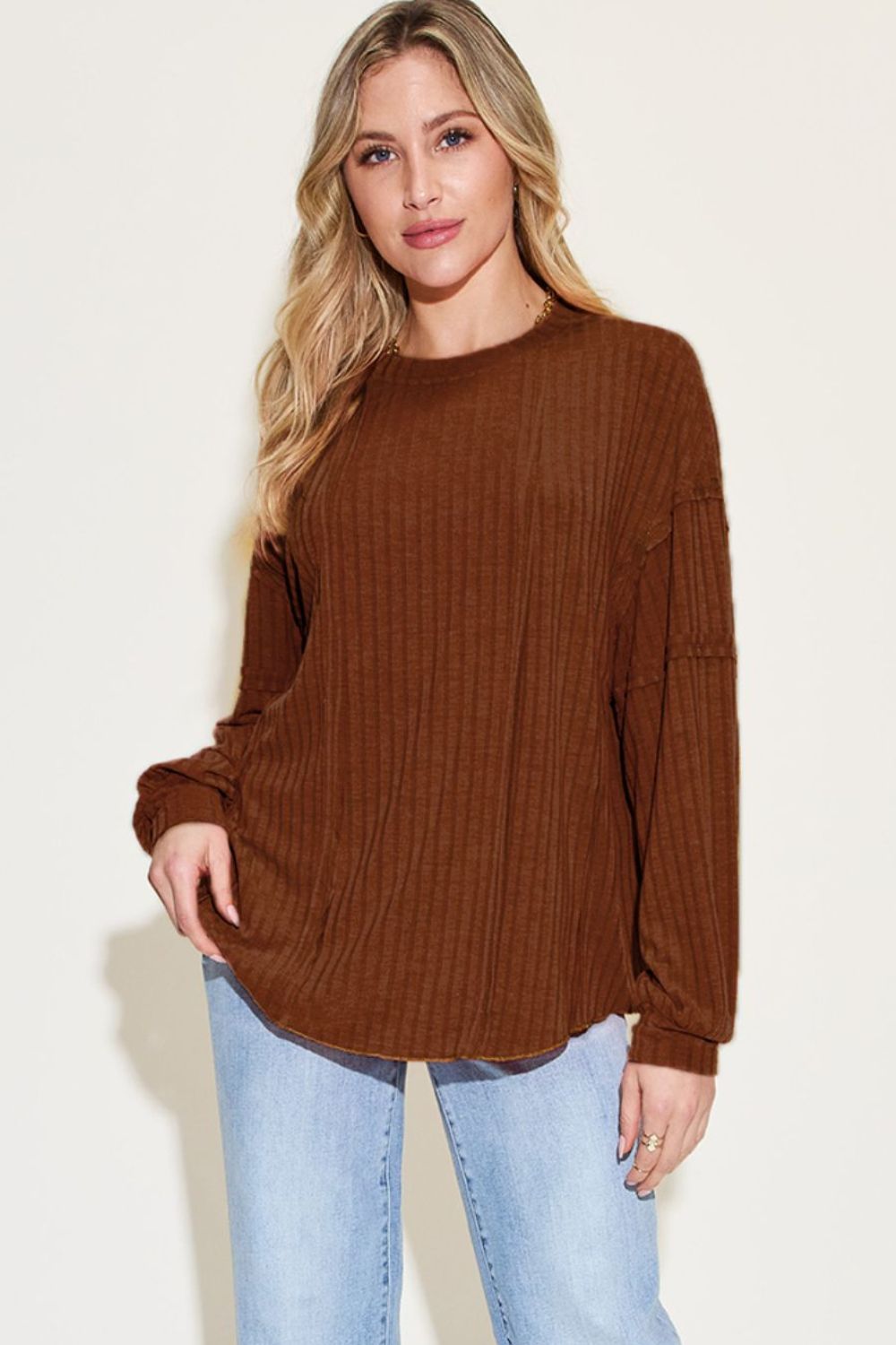 wHiPi. Basics Ribbed Long Sleeve