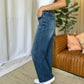 RFM Full Size High Rise Tummy Control Wide Leg Jeans