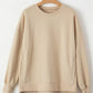 Round Neck Long Sleeve Sweatshirt