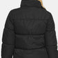 Zenana Zip Up Turtleneck Puffer Jacket with Pockets