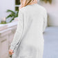 Pocketed Open Front Long Sleeve Cardigan