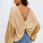 Sequin Drop Shoulder Sweater