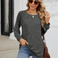 Round Neck Long Sleeve T-Shirt