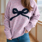 Signature Bow Sweater