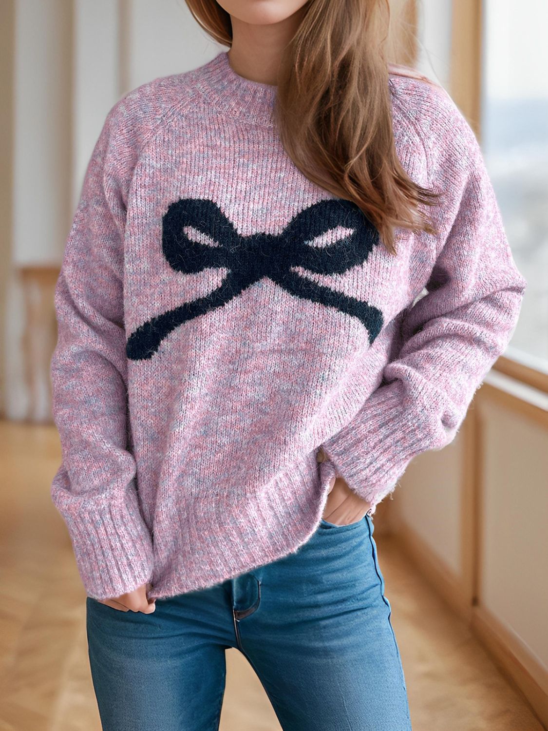 Signature Bow Sweater