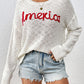 America Long Sleeve Sweater